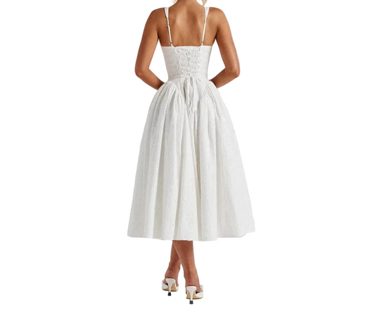 Sheath Dress In Sheer Fabric